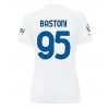 Inter Milan Alessandro Bastoni #95 Bortatröja Dam 2023-24 Korta ärmar